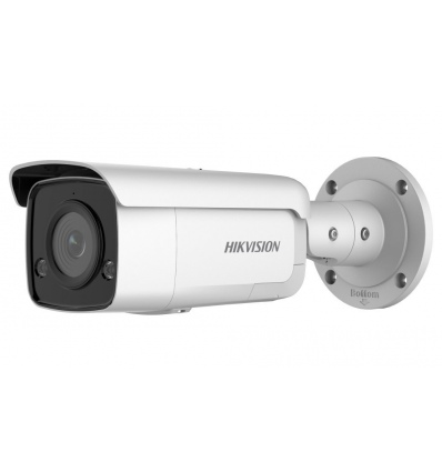 Hikvision DS-2CD2T46G2-ISU/SL(2.8mm)(C) 4MPix IP Bullet AcuSense kamera IR 60m, Audio, Alarm, mikrofon, repro, blikač