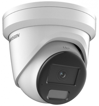 Hikvision DS-2CD2347G2H-LIU(2.8mm)(eF) - 4MPix IP Turret Hybrid ColorVu AcuSense kamera WDR 130dB, mikrofon, IP67