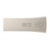 Samsung BAR Plus/512GB/USB 3.2/USB-A/Champagne Silver