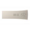 Samsung BAR Plus/512GB/USB 3.2/USB-A/Champagne Silver