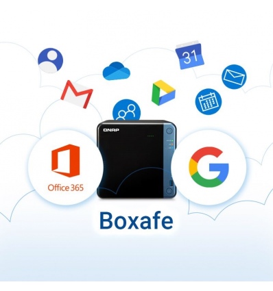 QNAP LS-BOXAFE-GOOGLE-100USER-1Y - Boxafe for Google Workspace, 100 Users, 1 Year, Physical Package