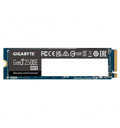 Gigabyte Gen3 2500E/500GB/SSD/M.2 NVMe/3R