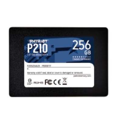 PATRIOT P210/256GB/SSD/2.5"/SATA/3R