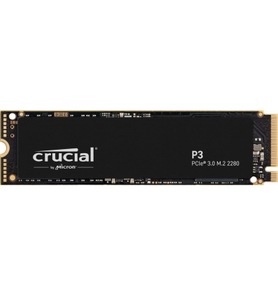 Crucial P3/2TB/SSD/M.2 NVMe/Černá/5R