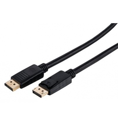 Kabel C-TECH DisplayPort 1.2, 4K@60Hz, M/M, 2m