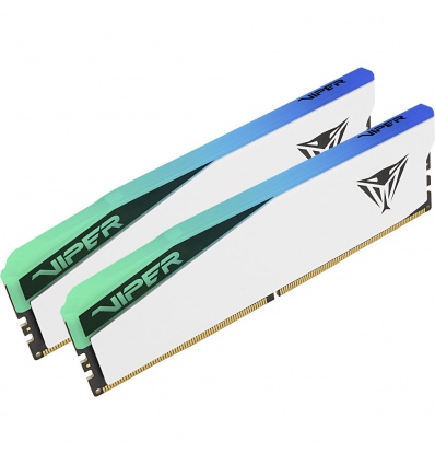 Patriot Viper Elite 5/DDR5/32GB/6200MHz/CL42/2x16GB/RGB/White