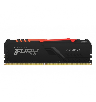 Kingston FURY Beast/DDR4/16GB/3200MHz/CL16/1x16GB/RGB/Black