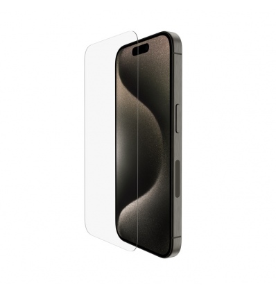 Belkin ScreenForce Pro TemperedGlass AM Screen Protection for iPhone 15 Pro