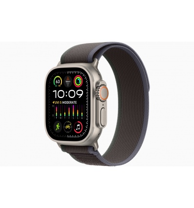 Apple Watch Ultra 2/49mm/Titan/Sport Band/Blue-Black Trail/-M/L
