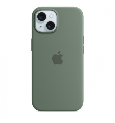 iPhone 15+ Silicone Case with MS - Cypress