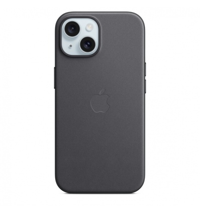 iPhone 15 FineWoven Case with MS - Black