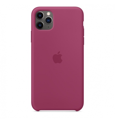 iPhone 11 Pro Max Silicone Case - Pomegranate