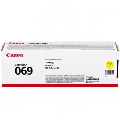 Canon CLBP Cartridge 069 Y
