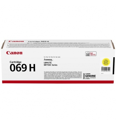 Canon CLBP Cartridge 069 H Y