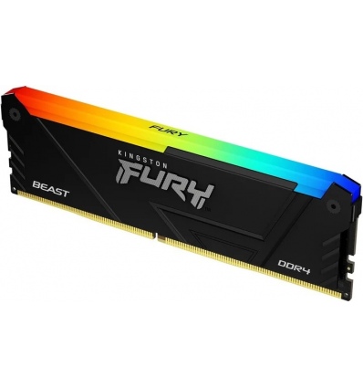 Kingston FURY Beast/DDR4/128GB/2666MHz/CL16/4x32GB/RGB/Black
