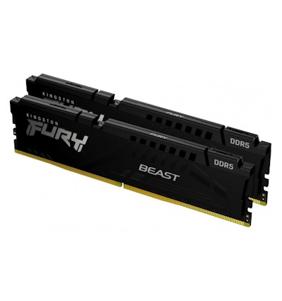 Kingston FURY Beast/DDR5/32GB/5600MHz/CL40/2x16GB/Black