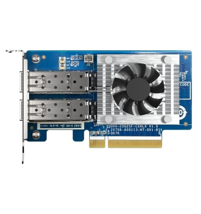 QNAP QXG-25G2SF-CX6 - 25GbE (2porty) PCIe karta nízký profil PCIe Gen4 x8