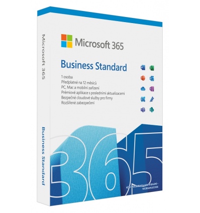 Microsoft 365 Business Standard P8 Mac/Win CZ