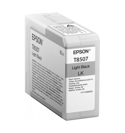 Epson Singlepack Photo Light Black T850700 UltraChrome HD ink 80ml