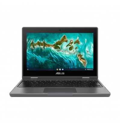 ASUS Chromebook Flip CR1/CR1100/N5100/11,6"/1366x768/T/4GB/64GB eMMC/UHD/Chrome EDU/Gray/2R