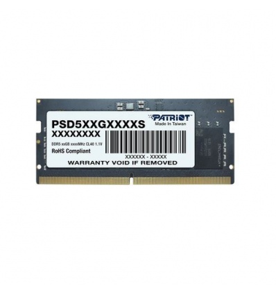 Patriot Signature Line/SO-DIMM DDR5/8GB/4800MHz/CL40/1x8GB