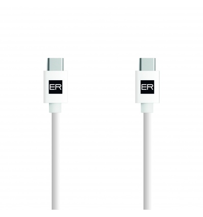 ER POWER kabel USB-C/C 3A 60W 200cm bílý