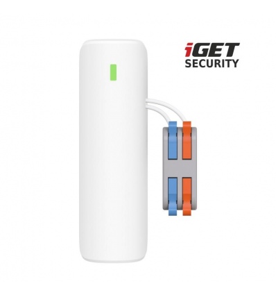 iGET SECURITY EP28 SECURITY - přemostění kabelových senzorů pro alarm M5, výdrž batt. až 5 let