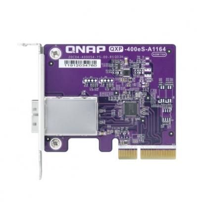 QNAP 1-port SFF-8088 SATA host bus adapter, 4 x SATA 6Gb/s , PCIe 3.0 x2, for TL SATA JBOD