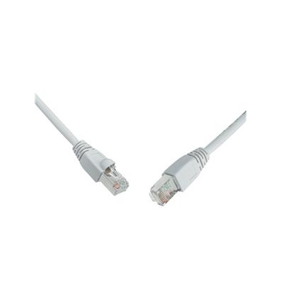 SOLARIX patch kabel CAT6 UTP PVC 0,5m šedý