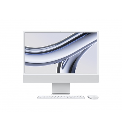 Apple iMac 24/23,5"/4480 x 2520/M3/8GB/512GB SSD/M3/Sonoma/Silver/1R