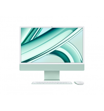 Apple iMac 24/23,5"/4480 x 2520/M3/8GB/512GB SSD/M3/Sonoma/Green/1R
