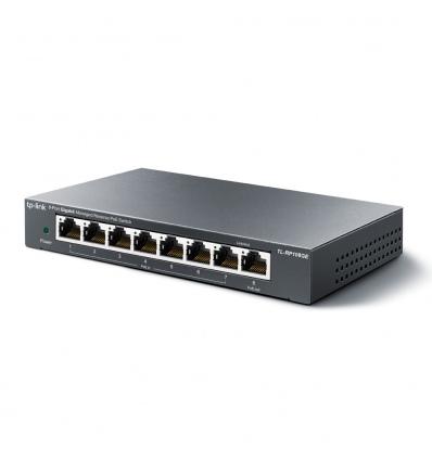 TP-Link TL-RP108GE easy smart switch, 7xGb passive POE-in, 1xGb pas.POE-out