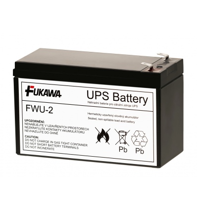 Baterie RBC2 pro UPS - FUKAWA-FWU2 náhrada za RBC2