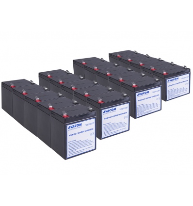 AVACOM náhradní baterie pro UPS HP Compaq R5500 XR - kit (20ks baterií)