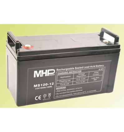 Pb akumulátor MHPower VRLA AGM 12V/120Ah (MS120-12
