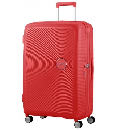 American Tourister Soundbox Spinner 77 EXP Cor.Red