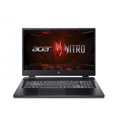 Acer Nitro 17/AN17-41/R5-7535HS/17,3"/QHD/16GB/1TB SSD/RTX 4050/W11H/Black/2R