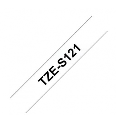 TZE-S121 průsvitná / černá, 9mm