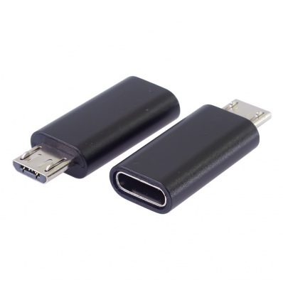 PremiumCord Adaptér USB-C konektor female - USB 2.0 Micro-B/male