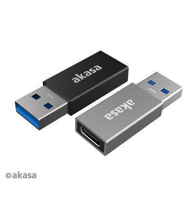 AKASA - USB 3.1 Gen 2 Type-C (F) na Type-A (M) 2 ks