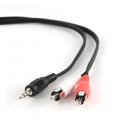 GEMBIRD 3.5 mm jack to RCA plug cable, 5 m