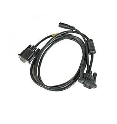 Cable: RS232, black, DB9, 5V, 2.9m (9.5’) straight, External IO