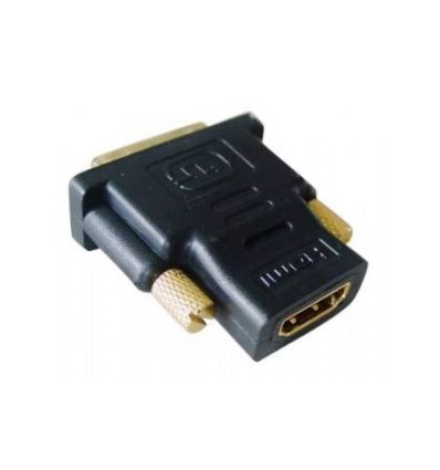 GEMBIRD redukce HDMI-DVI-D F/M,zlacené kontakty, černá