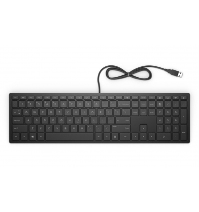 HP Pavilion Keyboard 300/Drátová USB/DE-Layout/Černá