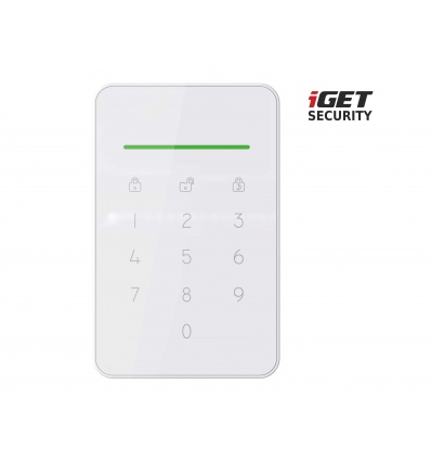 iGET SECURITY EP13 - bezdrátová klávesnice s RFID čtečkou pro alarm M5