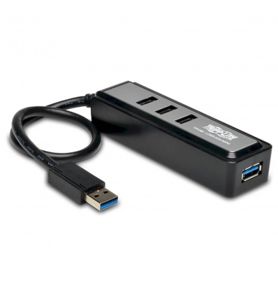 Tripplite Rozbočovač 4x USB 3.0 SuperSpeed, malý, přenosný