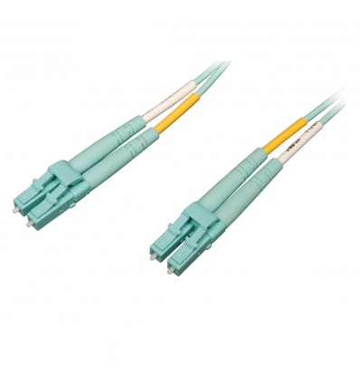 Tripplite Optický patch kabel 10/100Gb Duplex Multimode 50/125, OM4 (LC/LC), modrá, 2m