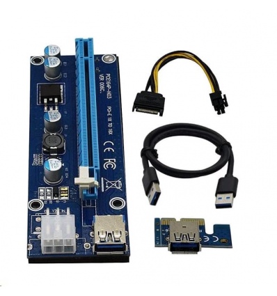 Kabel C-TECH PCI-Express riser RC-PCIEX-01C