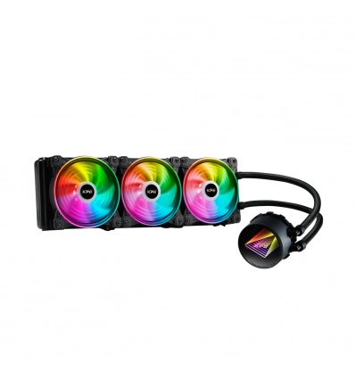 XPG Levante X 360 vodní chlazení CPU, RGB, černá