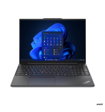 Lenovo ThinkPad E/E16 Gen 1 (AMD)/R5-7530U/16"/WUXGA/16GB/512GB SSD/RX Vega 7/W11P/Black/3R